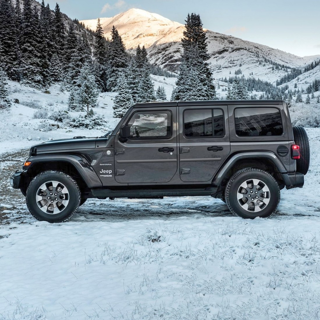 Jeep Wrangler 4 Door Painted Body Side Molding 2006 2024